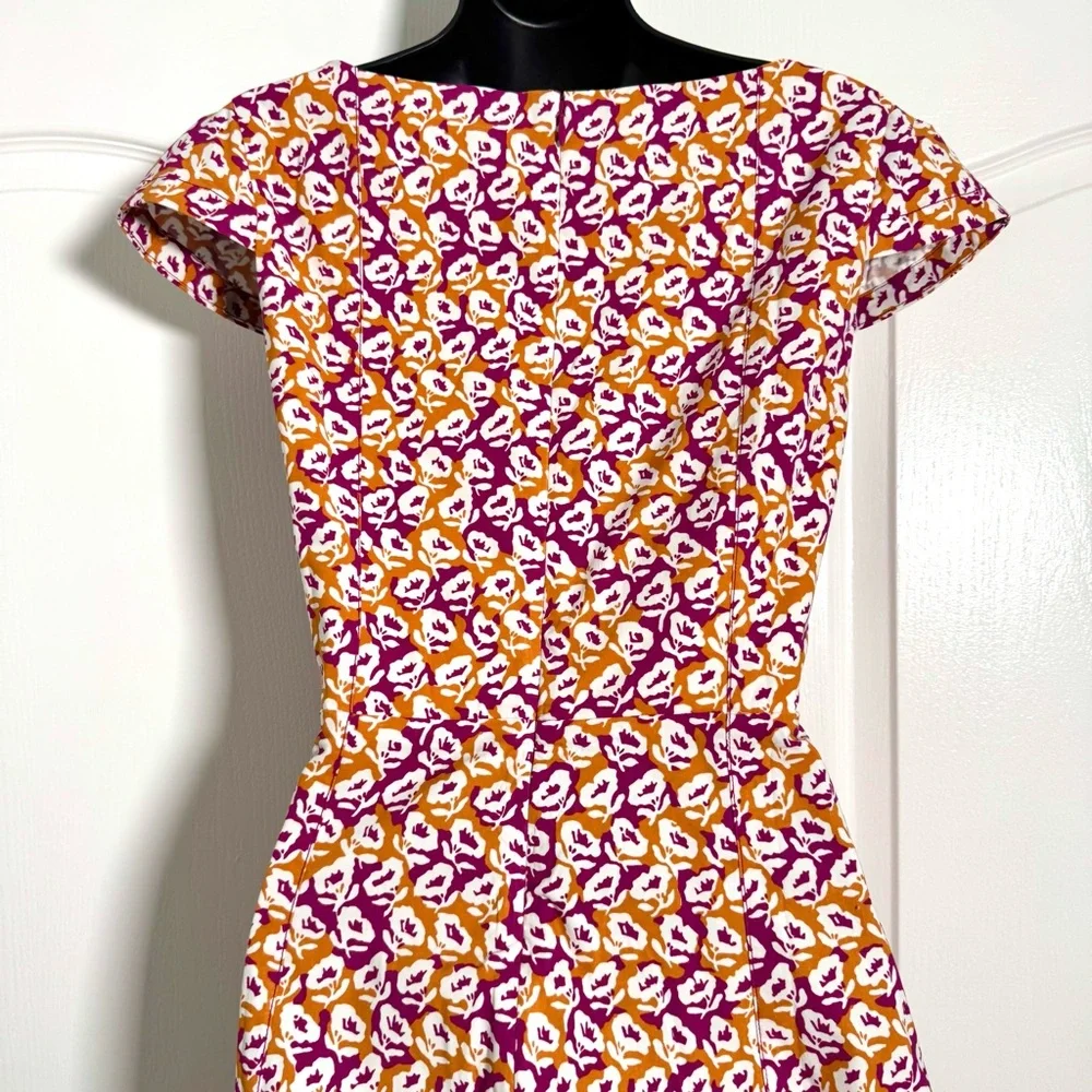 Anthropologie Maeve Cecily Fit & Flare Midi Dress NWT Size Large - Picture 9 of 12